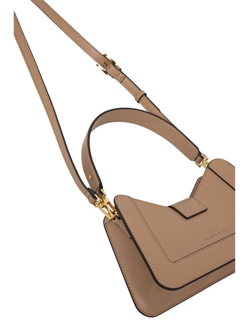 Borsa a spalla cammello Elisabetta Franchi | BS18A51E2032